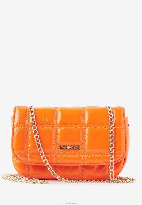 γυναίκες Mexx καπιτονέ χιαστί τσάντα νέον πορτοκάλι BR0F416
