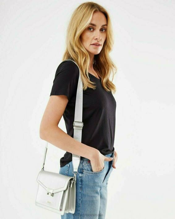 γυναίκες Mexx τσάντα χιαστί ασήμι BR0F424