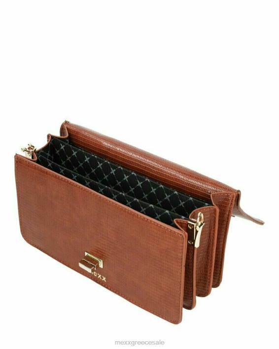 γυναίκες Mexx τσάντα χιαστί flapover καφέ καφέ BR0F435