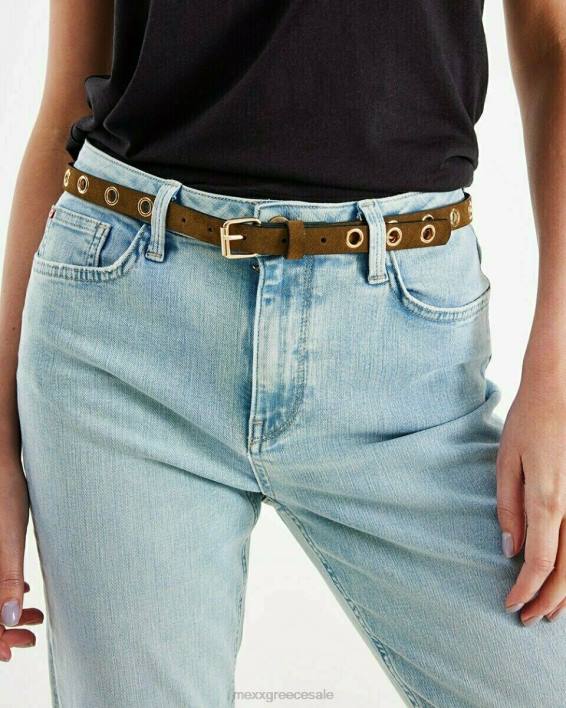 γυναίκες Mexx κρίκους ζώνης βάσης καφέ καφέ BR0F442