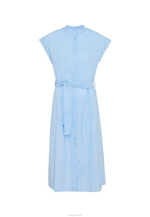 γυναίκες Mexx πουκάμισο φόρεμα μωρό μπλε BR0F125