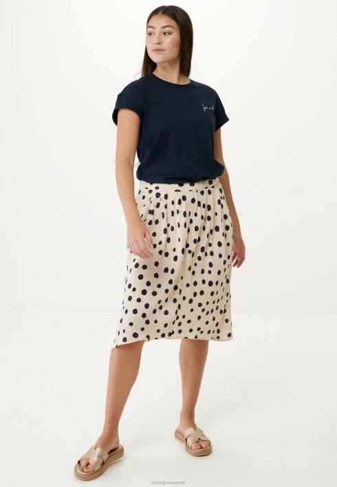 γυναίκες Mexx πλισέ φούστα μπεζ BR0F18