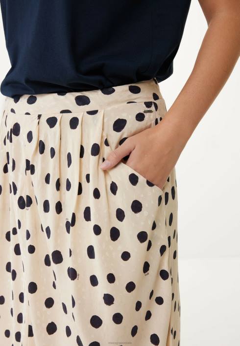 γυναίκες Mexx πλισέ φούστα μπεζ BR0F18