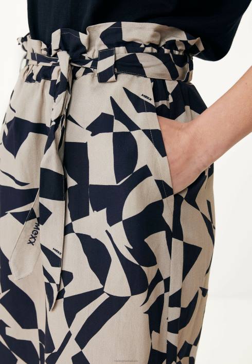 γυναίκες Mexx χάρτινη φούστα μπεζ BR0F84