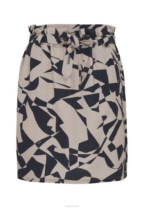 γυναίκες Mexx χάρτινη φούστα μπεζ BR0F84