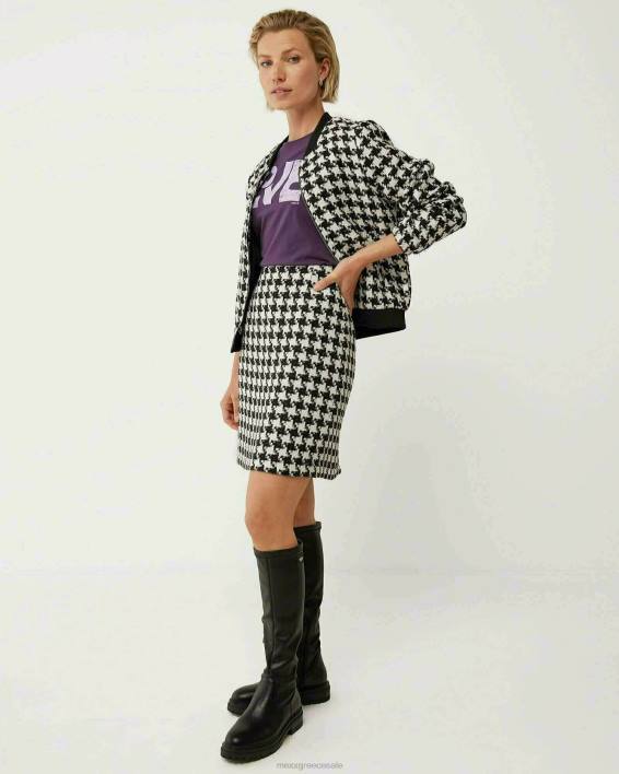 γυναίκες Mexx μπουκλ φούστα μαύρη schwarz BR0F148