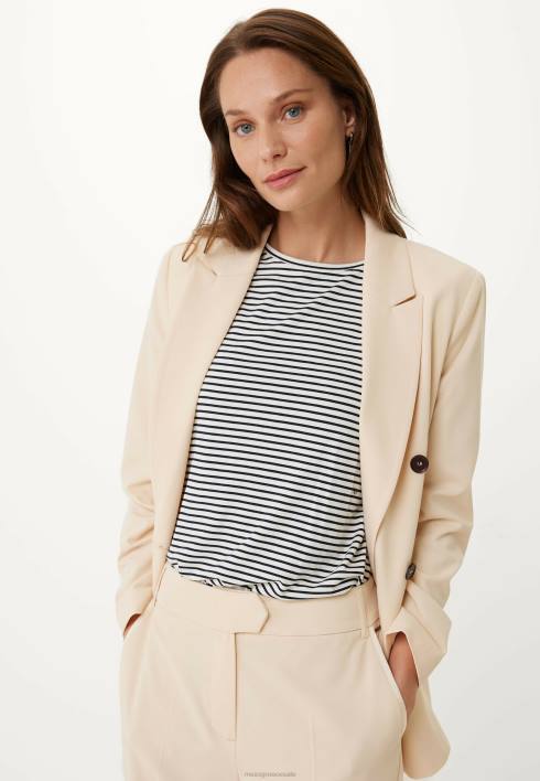 γυναίκες Mexx διπλό μπλέιζερ ελαφριά άμμος μπεζ BR0F5