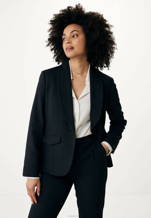 γυναίκες Mexx blazer μαύρο schwarz BR0F102