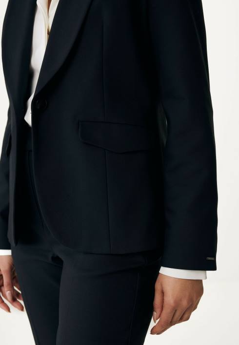 γυναίκες Mexx blazer μαύρο schwarz BR0F102