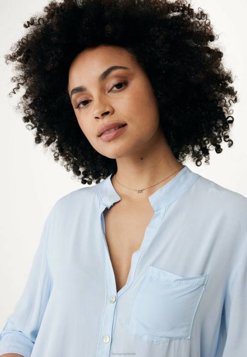 γυναίκες Mexx μπλούζα ουρανό μπλε BR0F108