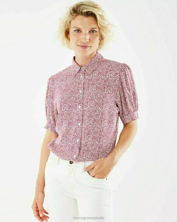 γυναίκες Mexx κοντομάνικη μπλούζα φούξια ροζ BR0F185