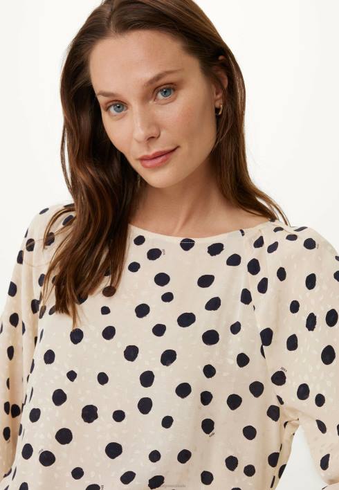 γυναίκες Mexx στάμπα μπλούζας μπεζ BR0F20