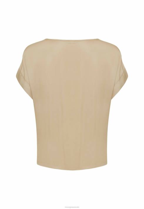 γυναίκες Mexx σατέν μπλούζα άμμος μπεζ BR0F34