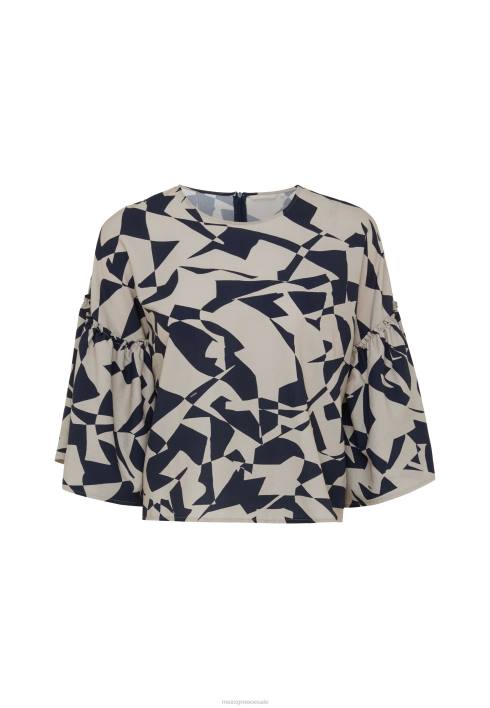 γυναίκες Mexx κοντομάνικη μπλούζα μπεζ BR0F55