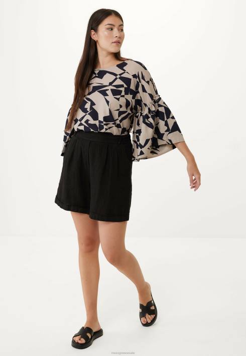 γυναίκες Mexx κοντομάνικη μπλούζα μπεζ BR0F55