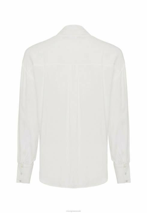 γυναίκες Mexx μπλούζα παπιγιόν μακριά άσπρο BR0F68