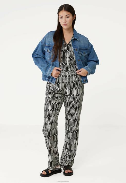 γυναίκες Mexx Εκτύπωση μπλούζας με λαιμόκοψη πολύχρωμο BR0F70