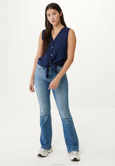 γυναίκες Mexx αμάνικη μπλούζα navy μπλε BR0F131