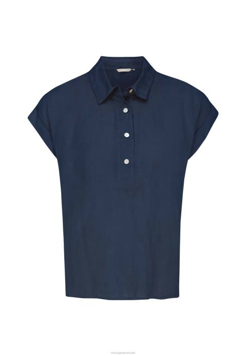 γυναίκες Mexx κοντομάνικη μπλούζα navy μπλε BR0F37