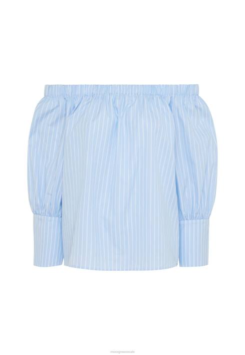 γυναίκες Mexx μπλούζα off shoulder μπλε BR0F96