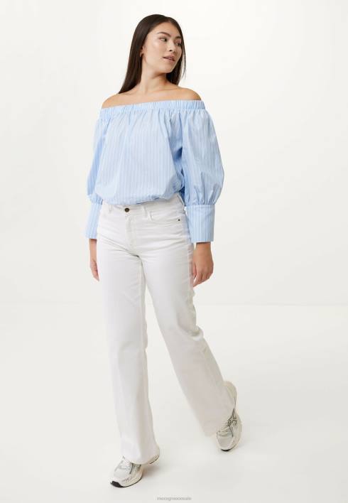 γυναίκες Mexx μπλούζα off shoulder μπλε BR0F96