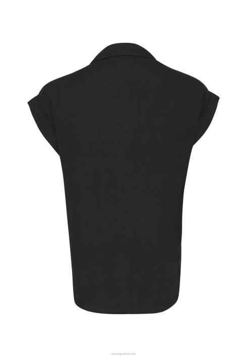 γυναίκες Mexx κοντομάνικη μπλούζα μαύρη schwarz BR0F38