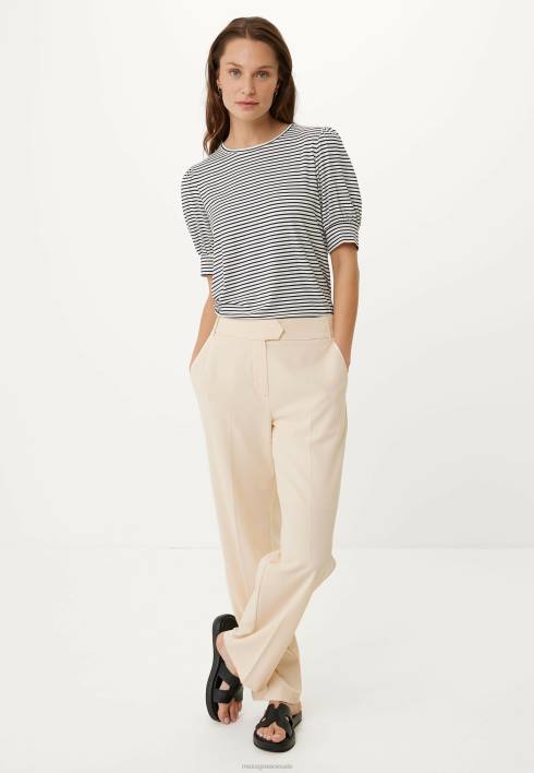 γυναίκες Mexx ριγέ μπλουζάκι μπλουζάκι ναυτικό μπλε BR0F10