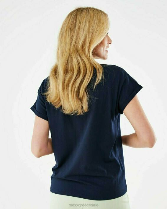 γυναίκες Mexx μπλουζάκι ναυτικό μπλε BR0F164