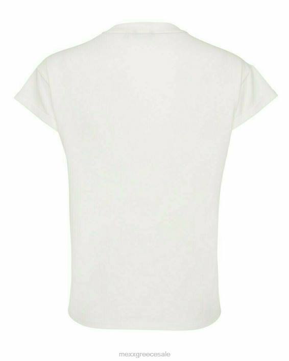 γυναίκες Mexx μπλουζάκι έξω άσπρο BR0F172