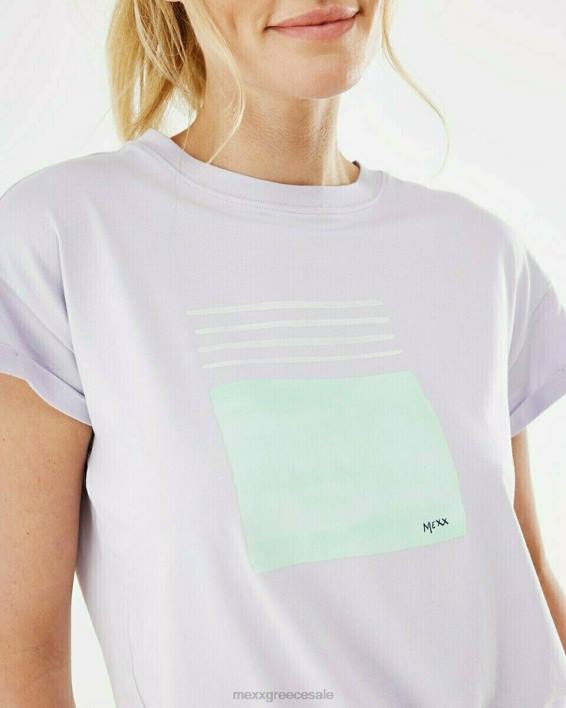 γυναίκες Mexx μπλουζάκι λιλά μωβ BR0F174