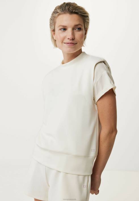 γυναίκες Mexx αμάνικο πουλόβερ σε λευκό μπεζ BR0F6