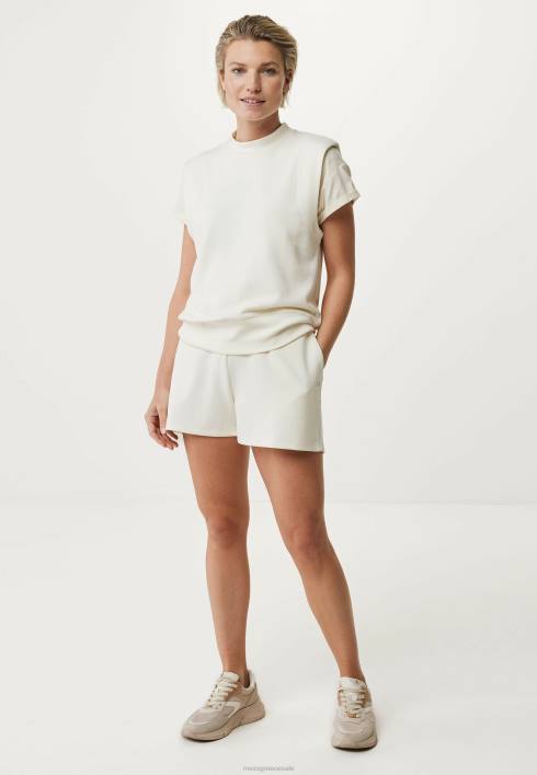 γυναίκες Mexx αμάνικο πουλόβερ σε λευκό μπεζ BR0F6