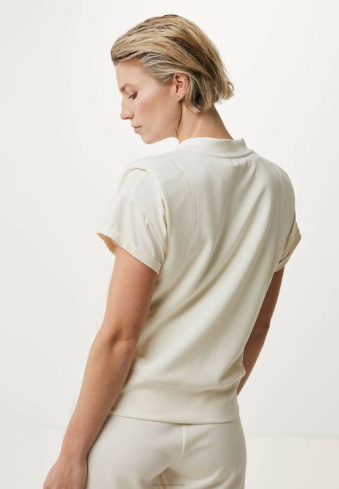 γυναίκες Mexx αμάνικο πουλόβερ σε λευκό μπεζ BR0F6