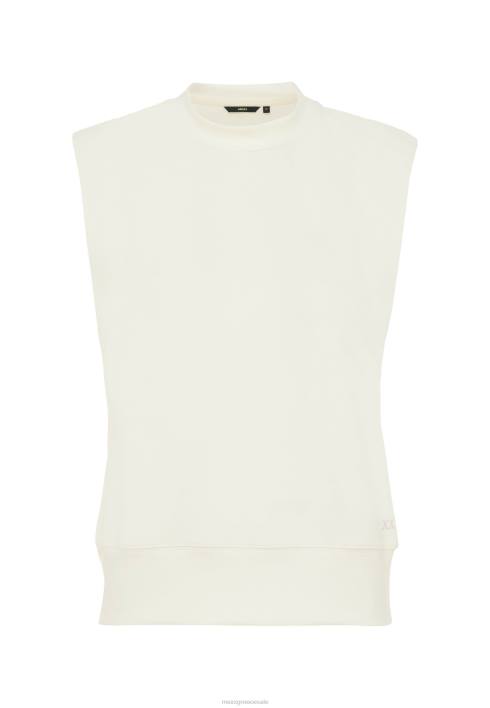 γυναίκες Mexx αμάνικο πουλόβερ σε λευκό μπεζ BR0F6