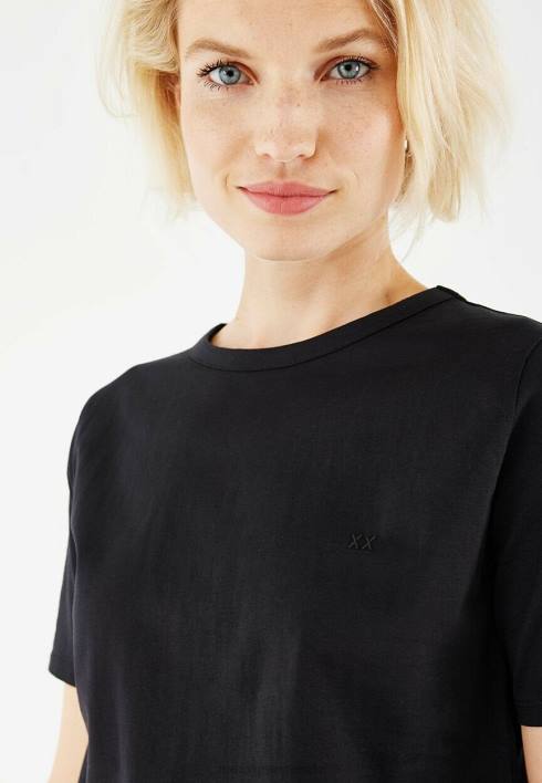 γυναίκες Mexx sara tee μαύρο schwarz BR0F158