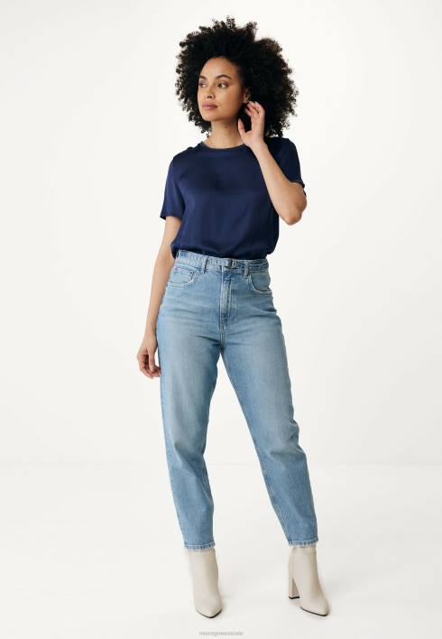 γυναίκες Mexx sophia top navy μπλε BR0F100