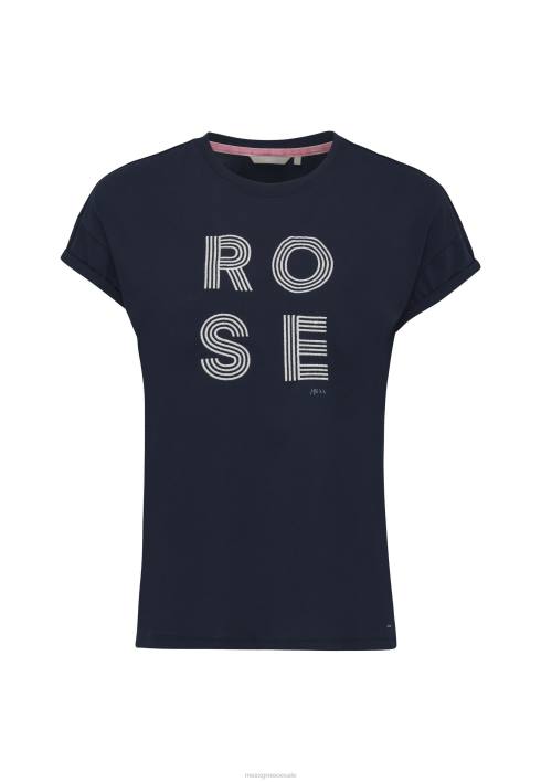 γυναίκες Mexx κοντομάνικο t-shirt artwork navy μπλε BR0F80