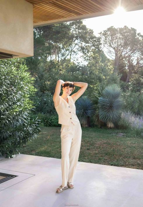 γυναίκες Mexx γιλέκο ελαφριά άμμος μπεζ BR0F30