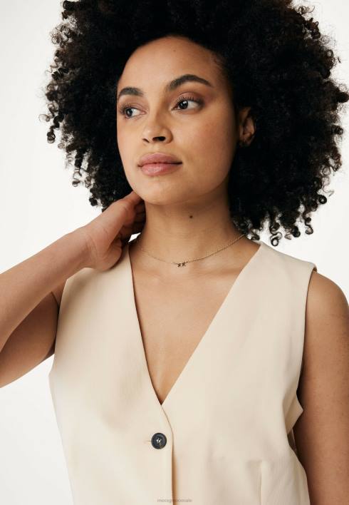 γυναίκες Mexx γιλέκο ελαφριά άμμος μπεζ BR0F30