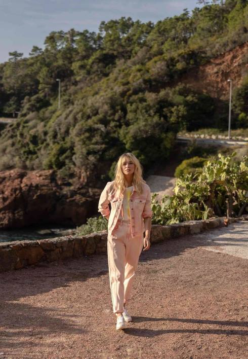 γυναίκες Mexx τζιν μπουφάν ροζ BR0F91