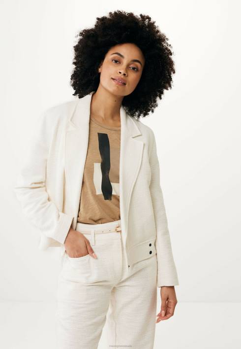 γυναίκες Mexx bomber jacket κρεμ λευκό μπεζ BR0F44