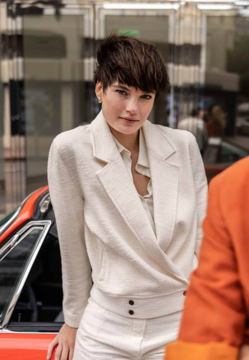 γυναίκες Mexx bomber jacket κρεμ λευκό μπεζ BR0F44