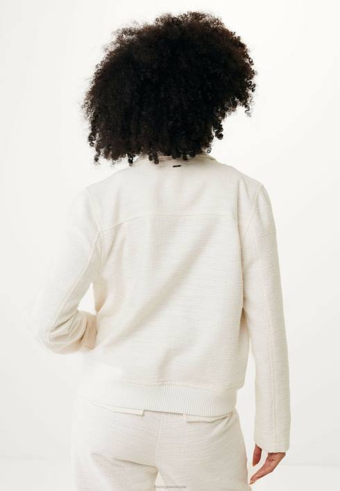 γυναίκες Mexx bomber jacket κρεμ λευκό μπεζ BR0F44