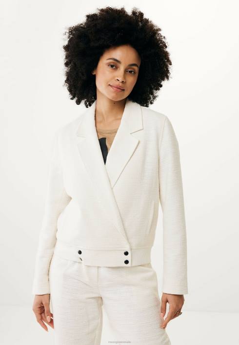 γυναίκες Mexx bomber jacket κρεμ λευκό μπεζ BR0F44