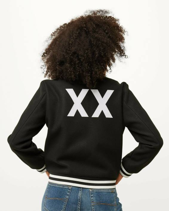 γυναίκες Mexx bomber jacket μαύρο schwarz BR0F156