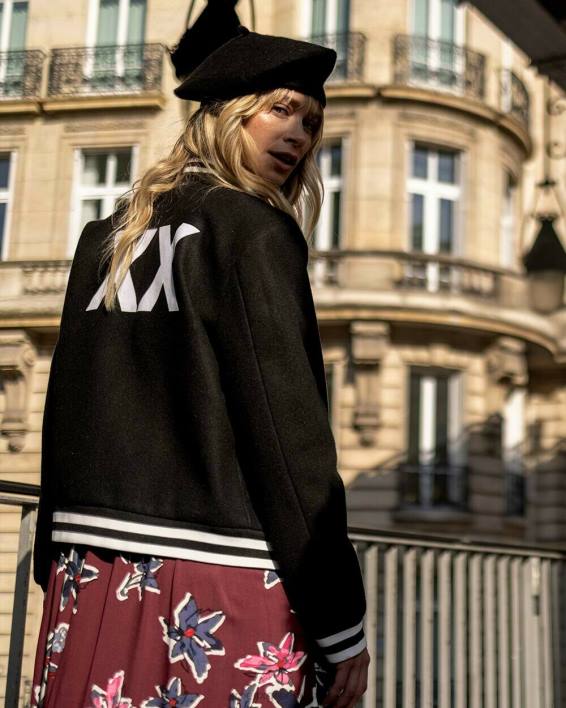 γυναίκες Mexx bomber jacket μαύρο schwarz BR0F156