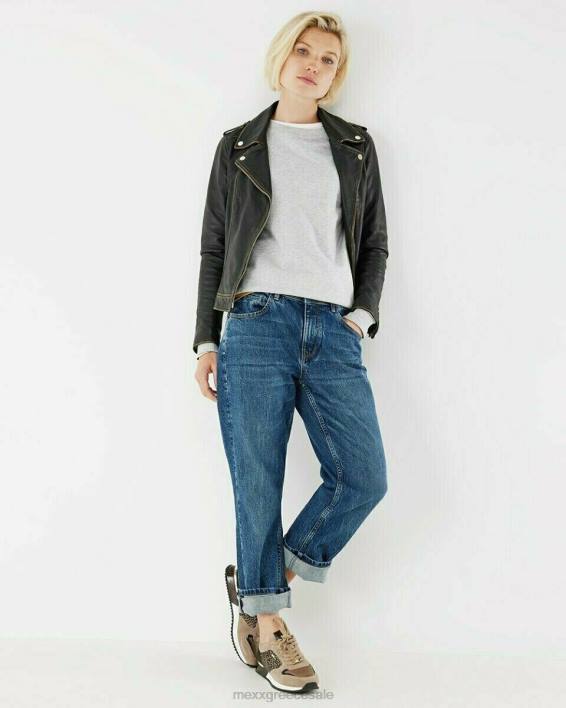 γυναίκες Mexx milou leather jacket μαύρο schwarz BR0F171