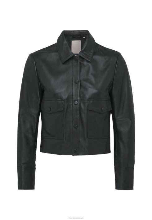 γυναίκες Mexx δερμάτινο μπουφάν μαύρο schwarz BR0F94