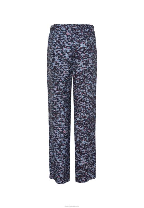 γυναίκες Mexx φαρδύ παντελόνι μπλε BR0F122