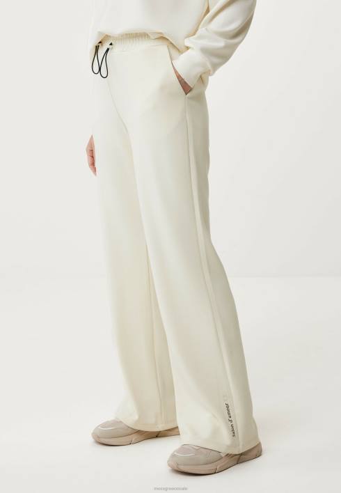 γυναίκες Mexx παντελόνι τζόκινγκ κατάλευκο μπεζ BR0F141